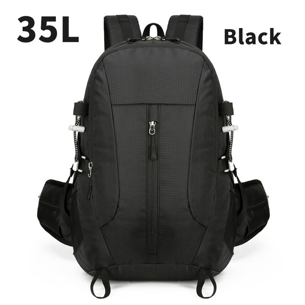 

Рюкзак емкостью 35 л с большой вместимостью, несущей способностью, удобством и множеством функций для путешествий и занятий спортом 35L чёрный