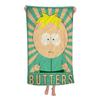 South Cartoon Parke Microfiber Beach Towel Absorbent Quick Dry Soft Yoga Swimming Resort Mountain Climbing Towel