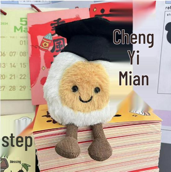 Creative Cute Pendant Bread Story Plush Toy Snack Pillow