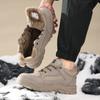 Winter Velvet Warm Labor Insurance Shoes for Men and Women Anti-piercing and Anti-smashing Steel Head Safety Shoes Comfortable Anti-velvet