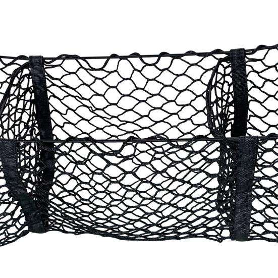 Pickup Truck Trunk Cargo Net with Mounting Accessories 3/4 Pocket Universal Car Auto SUV Truck Bed Organizer Storage Bag