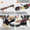 Bike Pedal Straps Pedal 2 Pieces Universal Bicycle Feet Strap Pedal Straps Toe Clips Straps Tape For Fixed Gear Bike