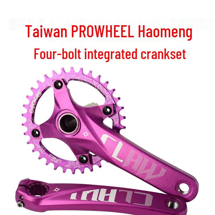 Prowheel Haomeng Horský klikový systém Hollow Integrated s jedním/dvěma převodníky pro 9-11 rychlostí.