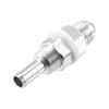 uxcell 2pcs Car Fuel Line Fittings 6AN Male Flare Bulkhead To 8mm Hose Barb