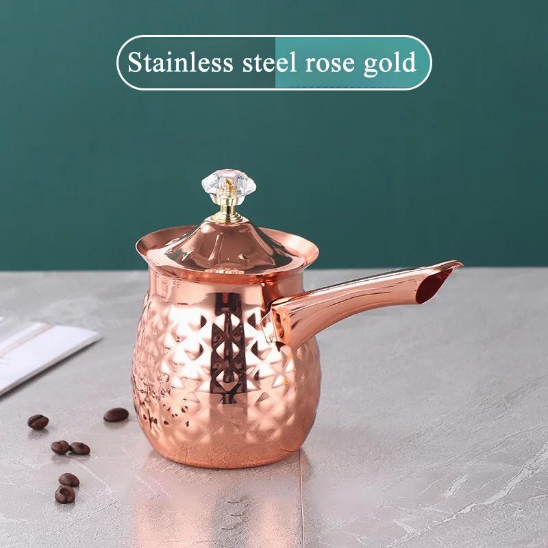 Stainless Steel Latte Art Cup with Pointed Mouth, Taukye Hand Coffee Pot, Coffee Cup, Milk Frother Jar, Latte Art Jar