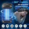Qualitell D3 Electric Mosquito Killer Lamp ABS Solid Waterproof Eco-Friendly Indoor Outdoor EU US AU UK Plug