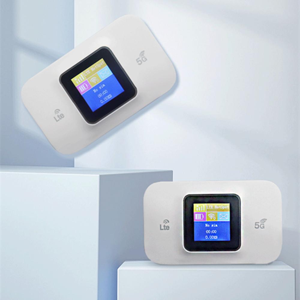 New Portable Unlocked LTE 4G Wireless WiFi Router Mobile Broadband Hotspot 1Set