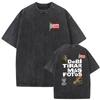 Vintage Washed Bad Bunny Debi Tirar Mas Fotos 2026 Graphic Tshirts Men Women Harajuku Hip Hop Loose ONeck Short Sleeve Tshirt