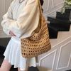 Summer Straw Woven Bag for Women Shoulder Bag Raffia Paper Rope Boho Beach Handbags Casual Messenger Crossbody Bag Female Purse