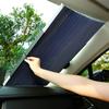 Car Retractable Windshield Visor Shutter Blinds,Car Sun Shades Cover, Front Window SUV Protector for Universal Motor Vehicles
