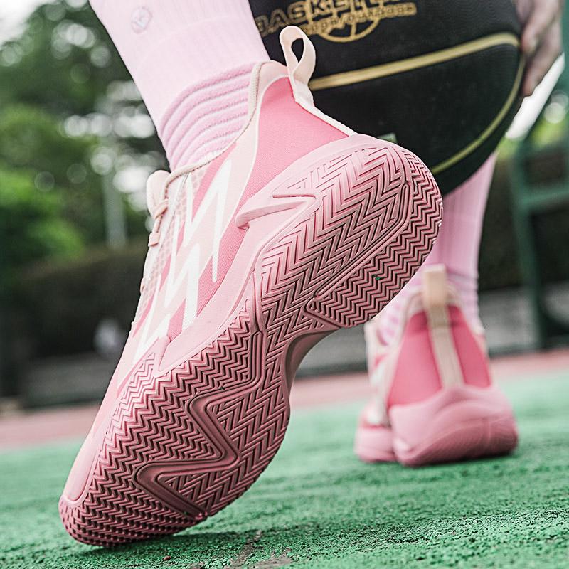 Men Basketball Shoes High-Quality Training Sports Sneakers Original Breathable Waterproof Original Non-slip Basketball Boots