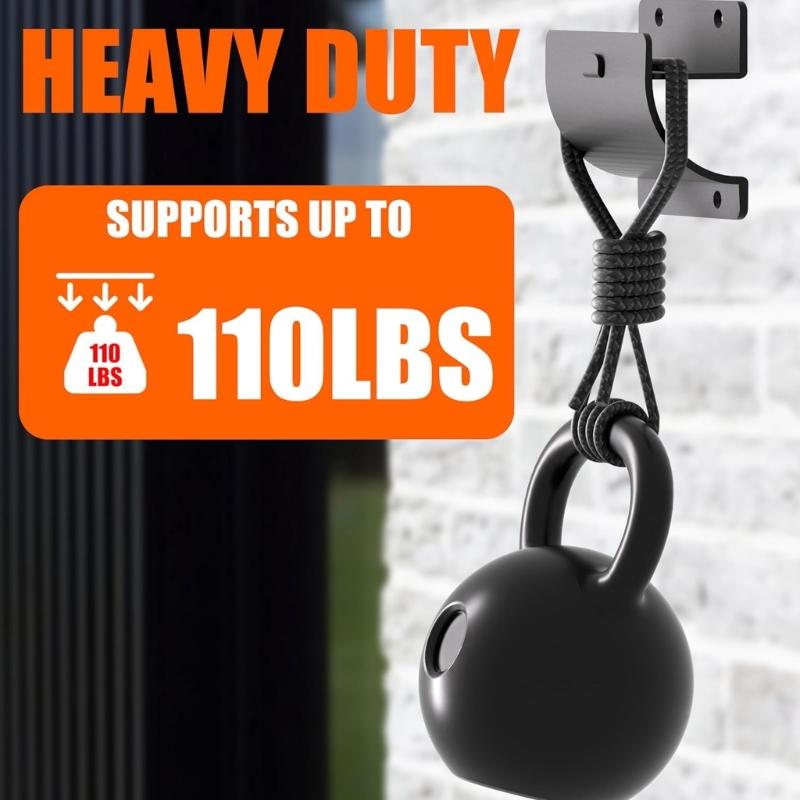 Strong Ladder Storage Fasteners With 110lb Weight Capacity For Bikes Strollers Chairs Garage Organization