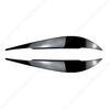 1 Pair Car Gloss Black Headlights Eyebrow Eyelids Trim For BMW 4 Series F32 F33 F36 M4 420d 420i 425d 430i 435i 440i 2013-2021