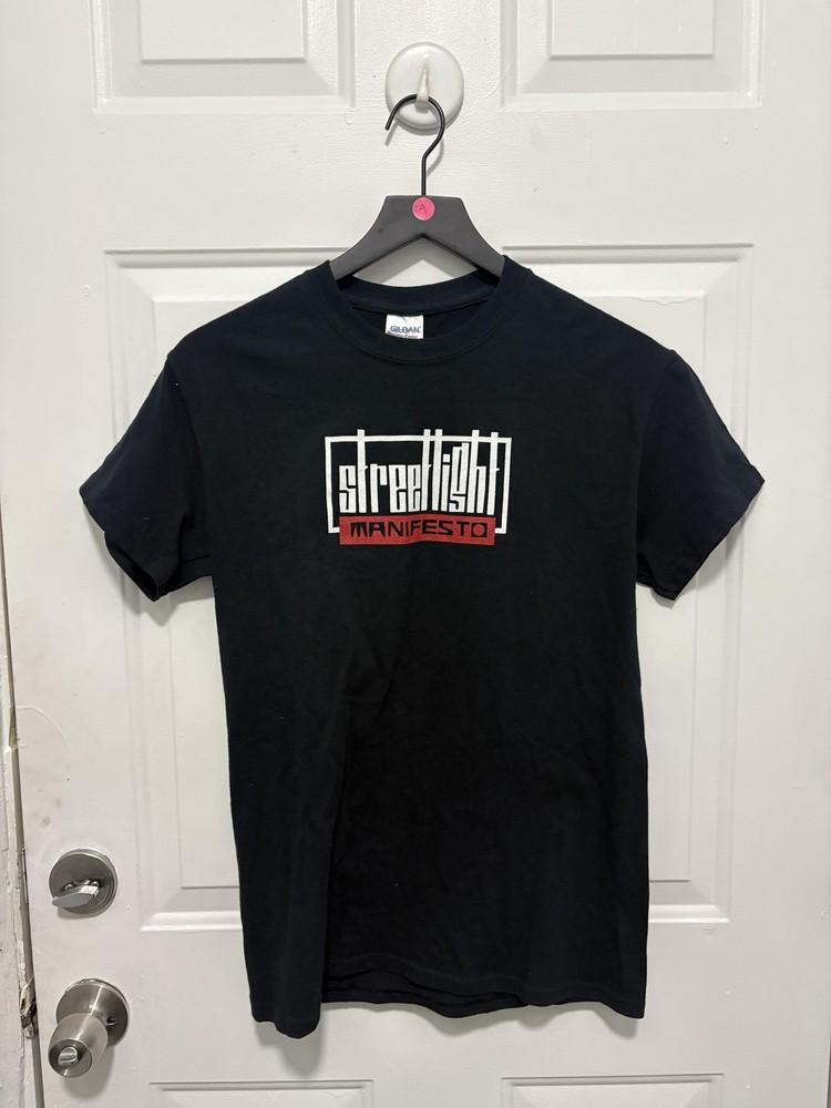 Streetlight Manifesto Shirt Mens Small Black Band Tee T-Shirt Y2K Emo Alt Unisex T-Shirt M