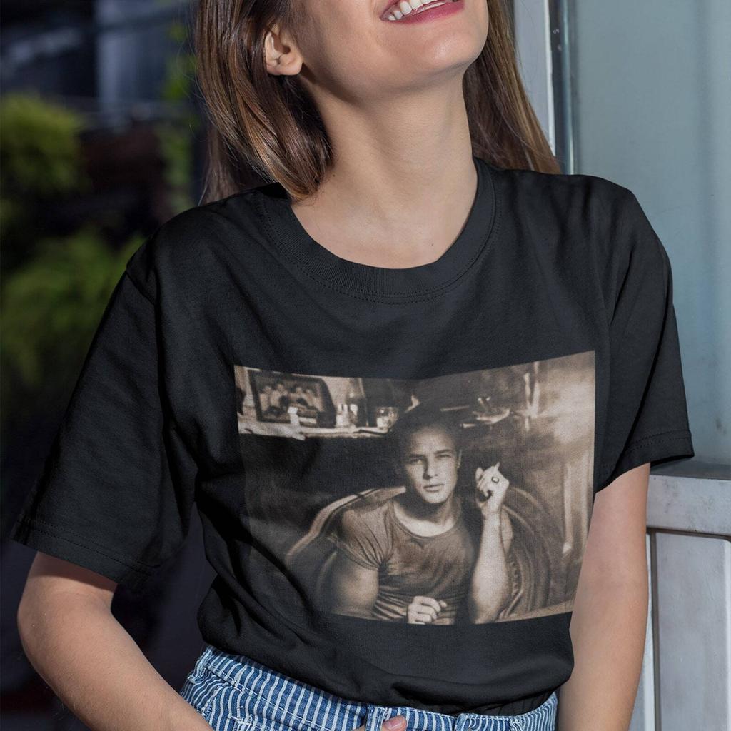 Vintage Retro Young Marlon Brando Vintage Hollywood Movie Unisex Tee Shirt