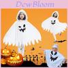 Halloween Ghost Cloak Cape For Kids Cosplay Costumes Party Role Play