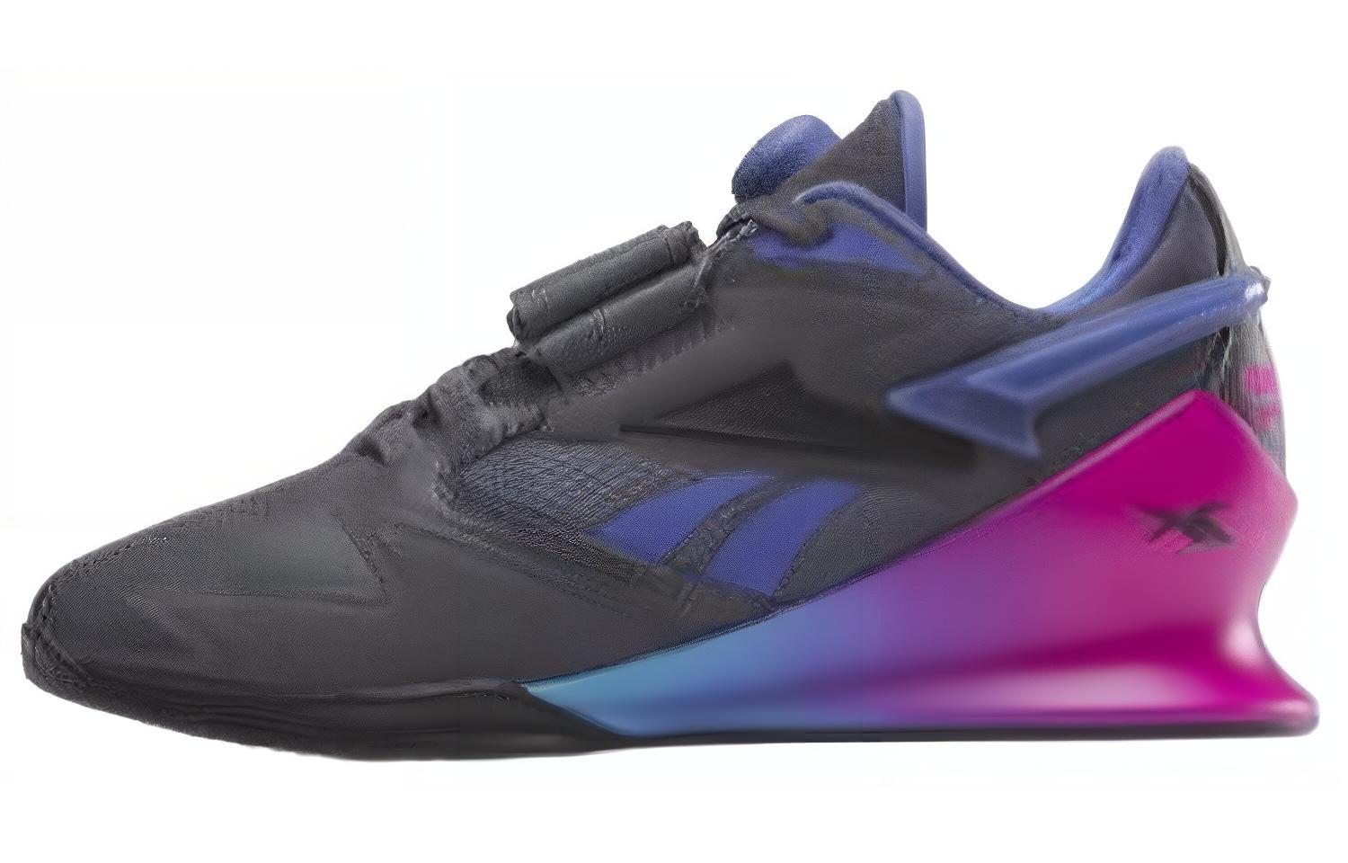 Reebok Legacy Lifter 3 Low top Training Shoes Women s Black Purple 100074529 35.5