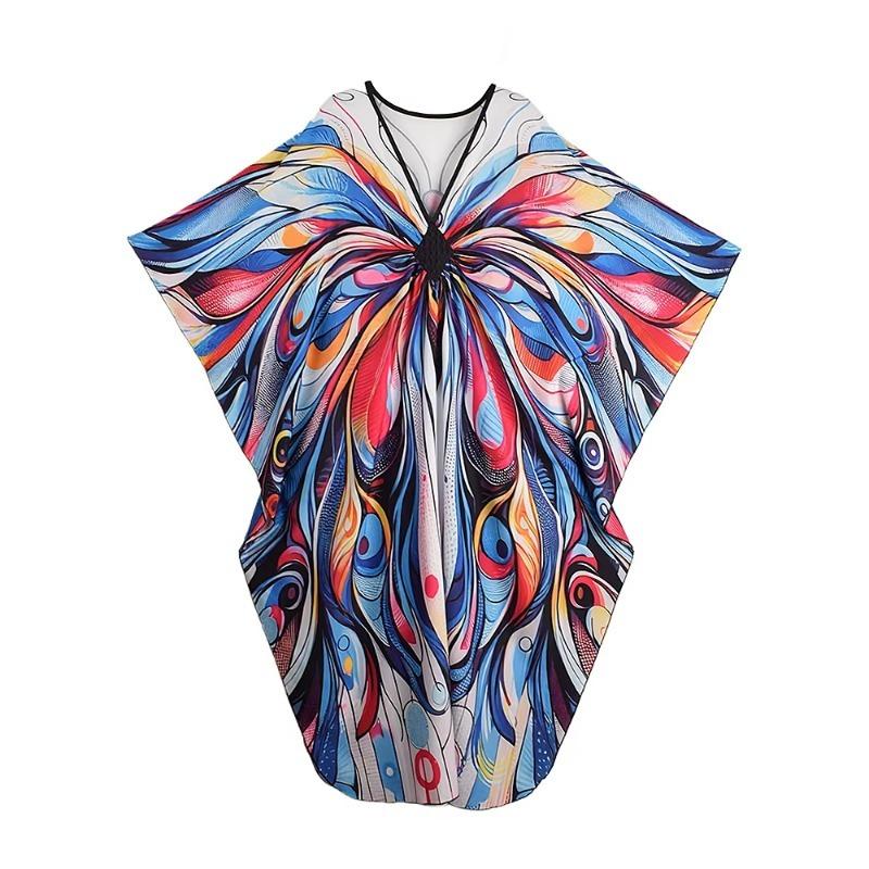 

Xitao Платье с принтом контрастного цвета GJ1155 One Size синий