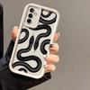 Gold Black Purple Snake Phone Case For Samsung Galaxy S26 S25 S24 S23 S22 S21 FE S20 ULTRA PLUS TPU Case Funda Shell Capa Cover