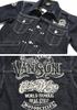 By Our Jeans Custom Design Logo Embroidery Patch Denim Jacket Dark Indigo [Banson] [Custom-ordered Store] & JFV-2302-INDIGO-B (JP, Alphabet, S, (B))