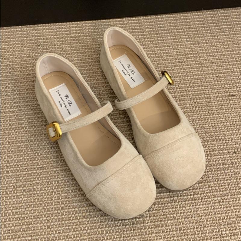 Fashion New Style Retro Mary Jane Shoes for Women Summer Round Toe Woman Flats Cheap High Quality Fashion Comfortable and Elegant Shoes