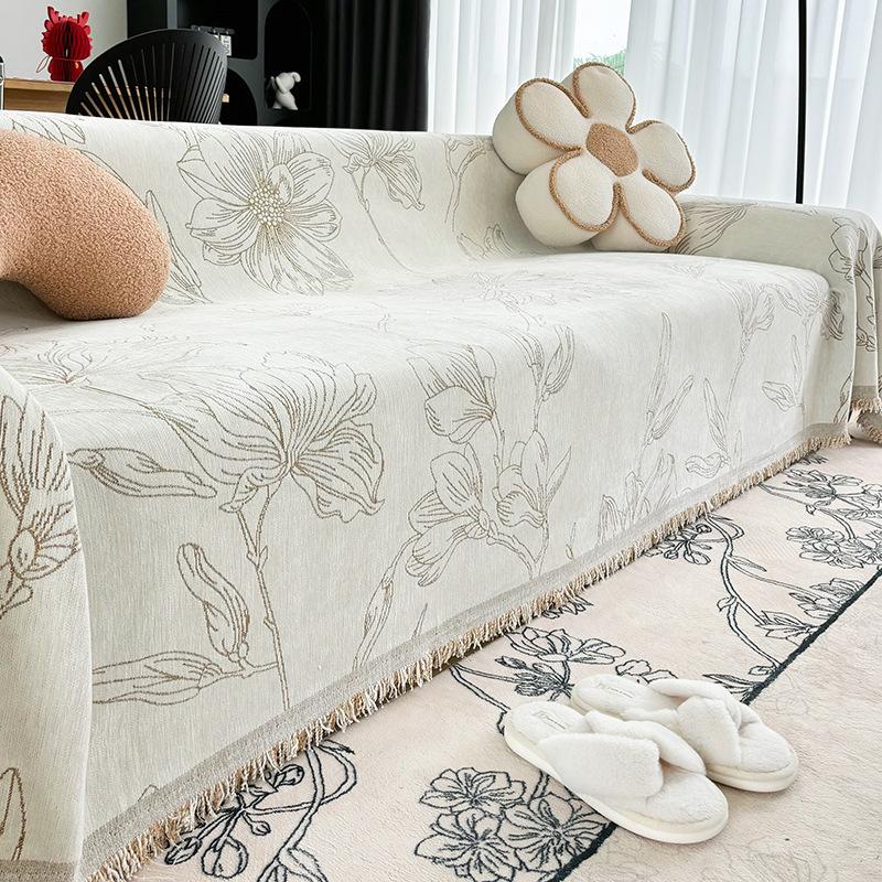 

Диванное полотенце, легкий роскошный высококачественный чехол для диванной подушки из шенилла, одеяло, полный комплект, универсальный чехол 180*380cm