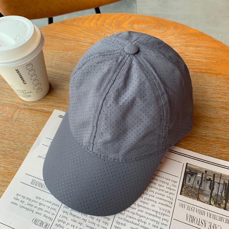 Hat Men's Summer Thin Quick-drying Mesh Breathable Outdoor Running Thin Cap Sun Protection Shade Baseball Cap Women