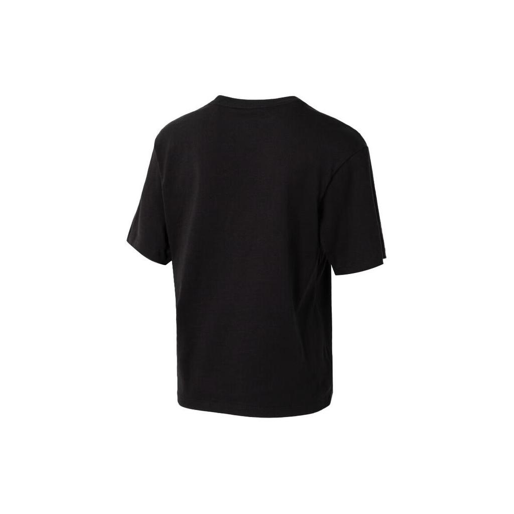 (WMNS) PUMA Graphic Sport T-Shirt 'Black Grey' Women's 682164-01