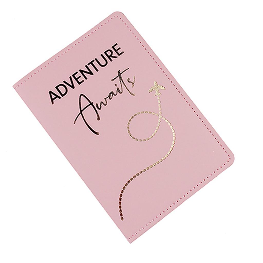 Stylish Lover Couple Passport Cover Hot Stamping Fashion Card Holder Wedding Gift for Weddings and Travel