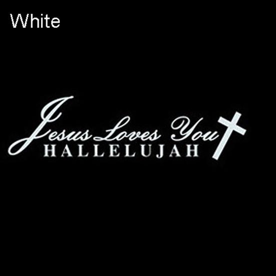 Halleluja Auto LKW Karosserie Fenster Reflektierende Aufkleber Aufkleber Dekoration