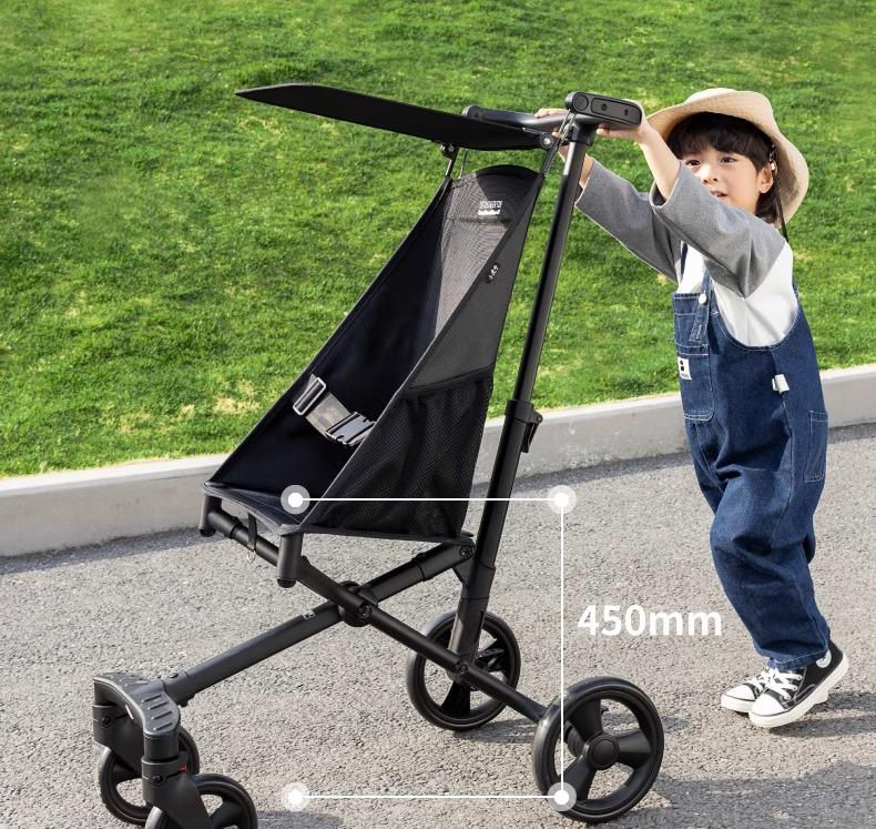 Little Tiger T28 Lightweight Foldable Stroller, 50kg Capacity