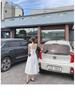 Spring/Summer 2026 French Retro Knee-Length Sleeveless Puff Dress