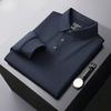 STORN Men's Short Sleeve Solid Color Polo Shirt Breathable Comfortable Elastic Top New Arrivals Casual Business Style