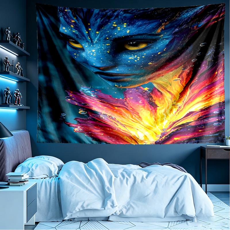 Avatar Print Tapestry, Lightweight Wall Hanging, for Bedroom, Dorm, Living Room, Home Art Decor - Birthday Christmas Gift for Friends