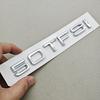 For q2 A6 A7 A8 Q7 Q8 Horch Exterior Accessories Car Letters ABS Chrome Black Logo 50 TFSI 55 TFSI Rear Trunk Badge Emblem