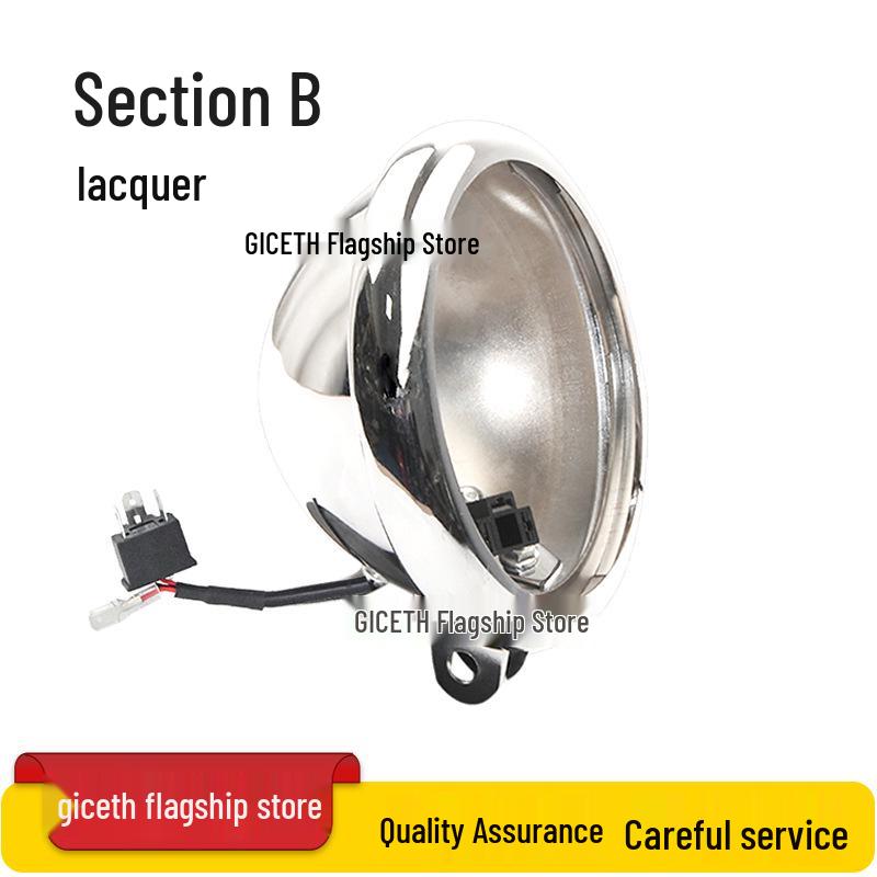 5.75" LED Headlight for Harley X48, XL883R/L 750, Dyna, Benelli 400 Motorcycles & Scooters - Off-road Compatible