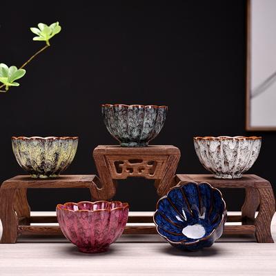 1 Ceramic Household Kungfu Tea Cup Tea Cup Household Small Tea Bowl Espresso Cup Bubble Tea Cup  Cute Cup  Coffee Cups  Cups