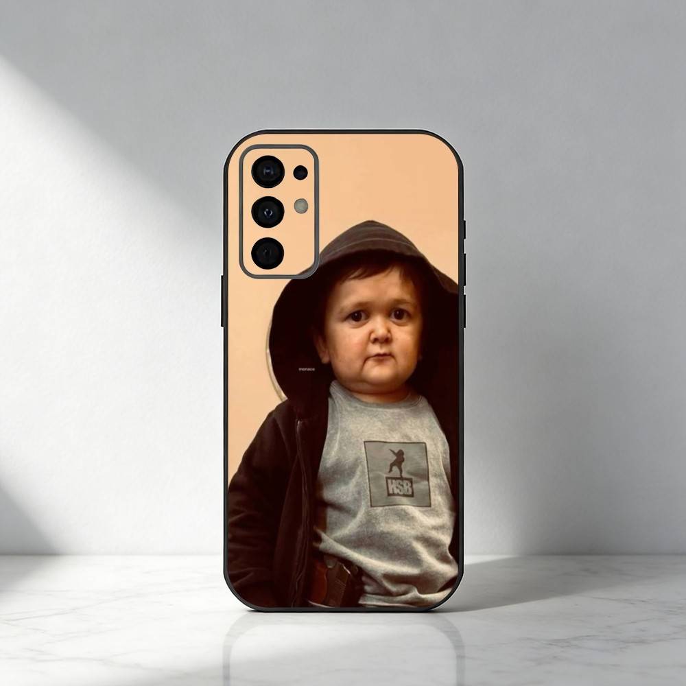Funny Hasbulla Phone Case For Samsung S25,S24,S21,S22,S23,S30,Ultra,S20,Plus,Fe,Note,5G Black Cover