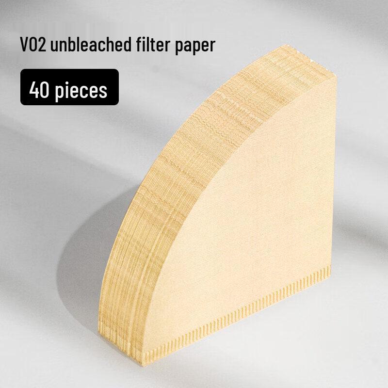 Qiwei Fan-Shaped Unbleached Coffee Filter Paper