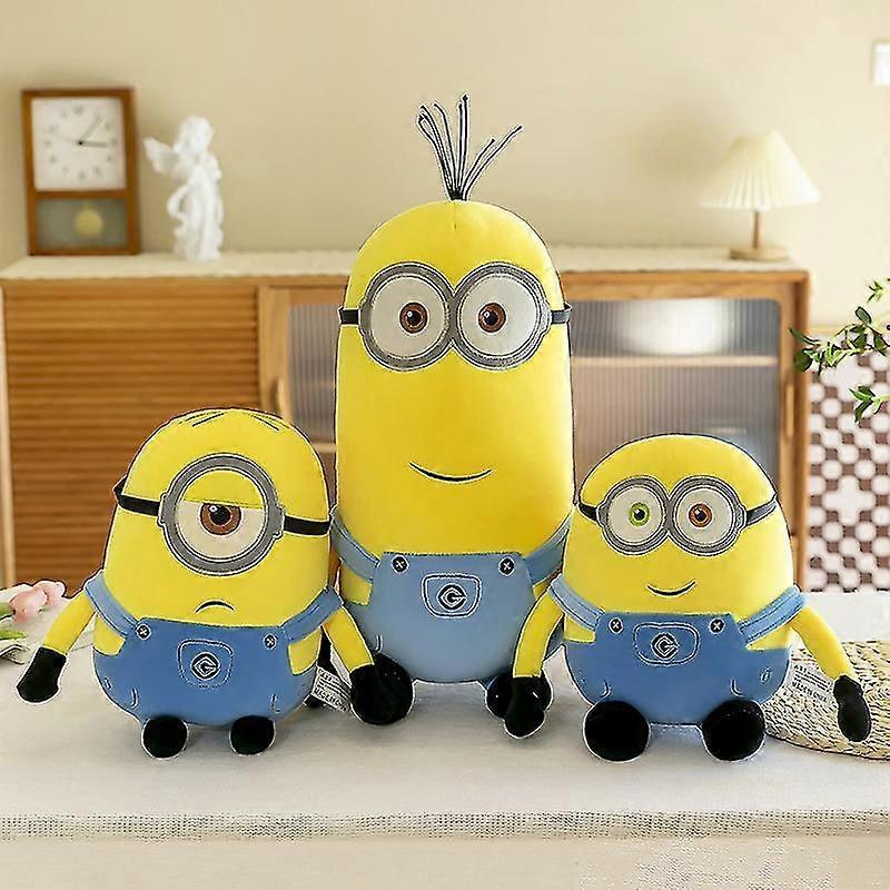 30-65cm Minions Plush Doll Movie Film Despicable Me Soft Stuffed Toy Anime Cartoon Doll Toys Christmas Birthday Gift