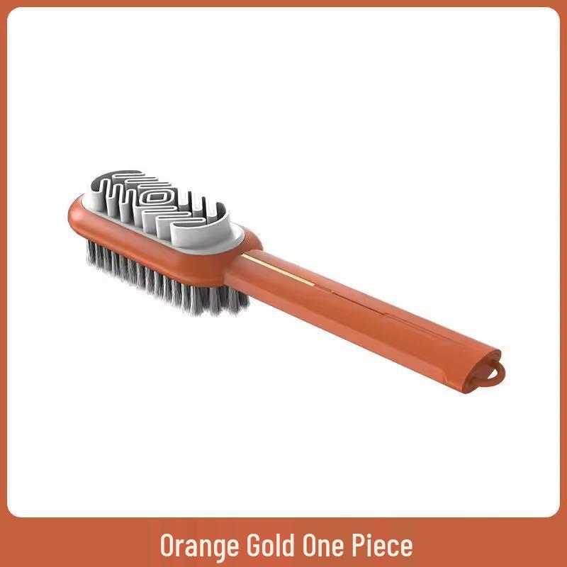 Dual-Sided Suede Shoe Brush with Soft Bristles - Crepe Brush & Eraser for Gentle Shoe Cleaning