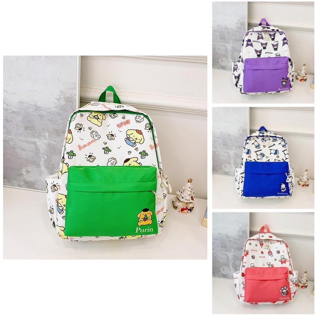 Colorful And Delightful Kids Backpack In Pink Purple Blue Green Red Perfect For School Days