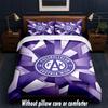 Austria Wien FC Design Bed Bedding Set 1 Duvet Cover + 2 Pillowcases Soft Breathable Household Bed Linens