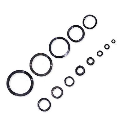 320Pcs Compression Type Curved Spring Washers Carbon Steel Kit for Fastener Load Distribution and Vibration Prevention