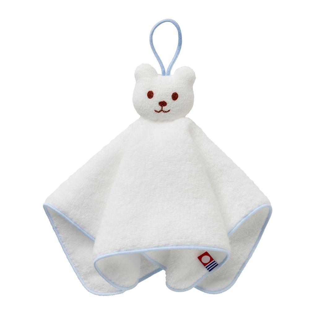 pile bath poncho set box Baby gift set Baby bath poncho Made in Japan Bath cotton Boys Girls Baby Kids Baby clothes clothes Gift Blue [MIKI HOUSE]