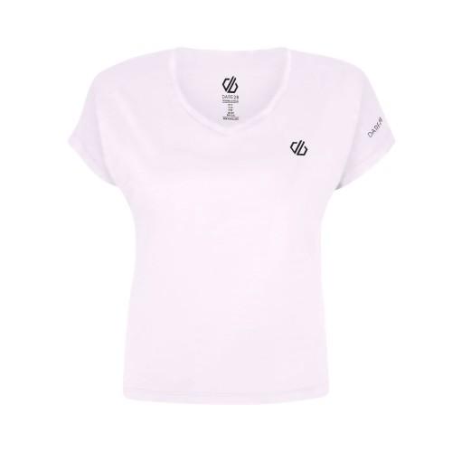 Dare 2B Camiseta refinada para mujer/señora 16 UK blanco