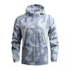 Men's Outdoor Casual Hooded Printed Jacket, Light, Quick-drying, Windproof And Waterproof Sports Windbreaker Jacket