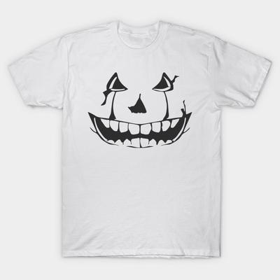 T-shirt Dames Spookgezicht Pompoen Harajuku Print Kawaii T-shirt Zomer Korte Mouw Dames T-shirt Top Tee