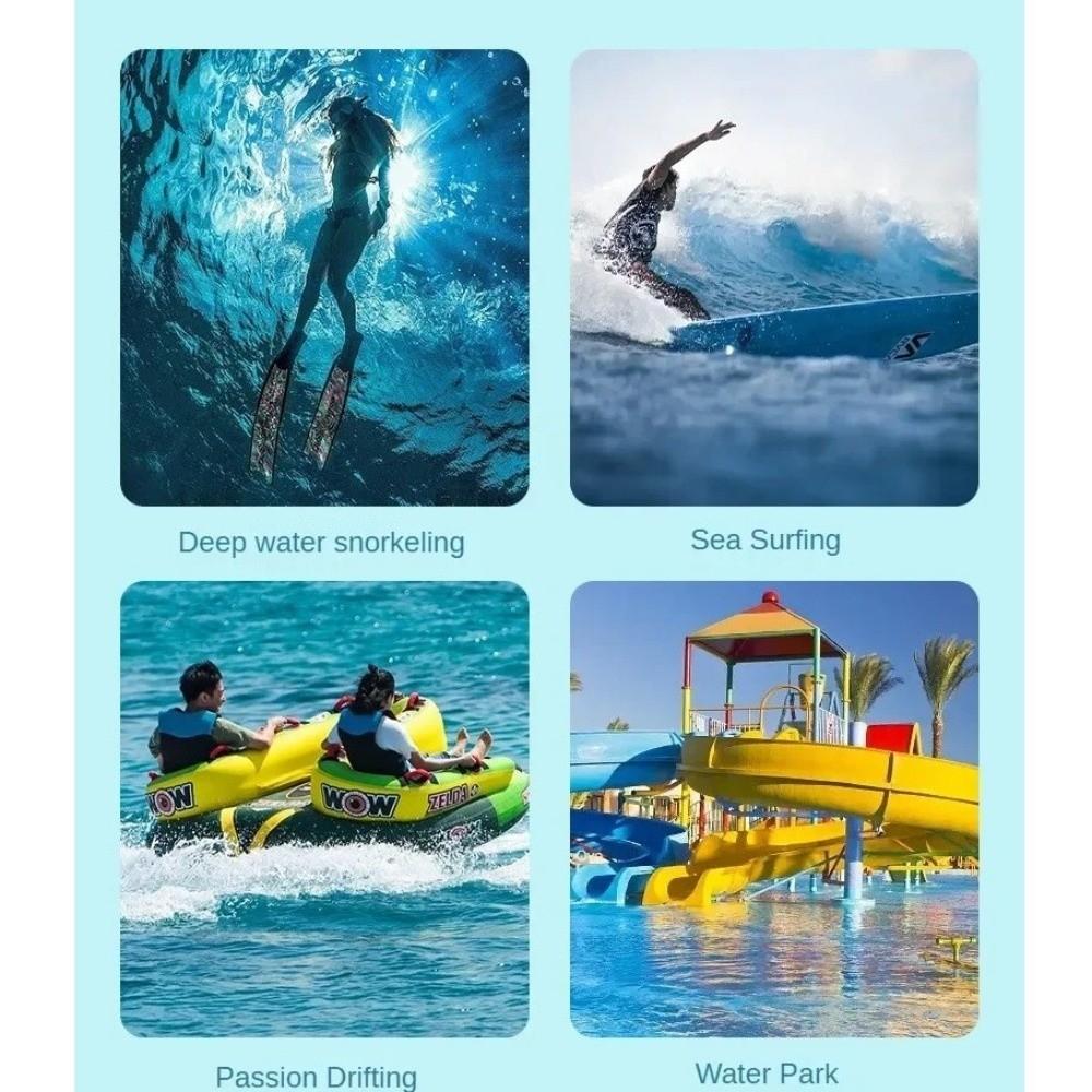 Transparent Waterproof Phone Bag PVC Swimming Storage Bag Floating Airbag Pouch Beach Diving