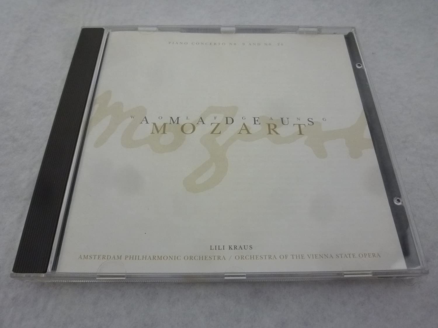

CD MOZART - Piano Concerto No.9 & 26: Krausriv Japan Classical Used